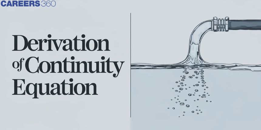 Derivation of Continuity Equation - Definition, Formula, FAQs